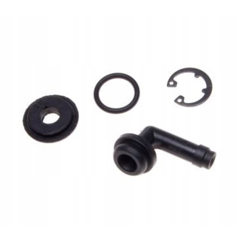 Atv quad connector for brake pump reservoir