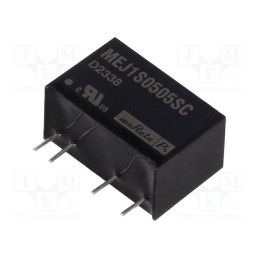 1 pcs x Murata Power Solutions - MEJ1S0505SC - Converter: DC/DC, 1W, Uin: 4.5÷5.5V, Uout: 5VDC, Iout: 200mA, SIP