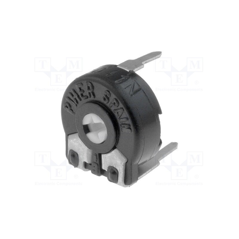 2 pcs x PIHER - PT10LV10505A3030S - Potentiometer: mounting, single turn,horizontal, 5MΩ, 150mW, ±30%