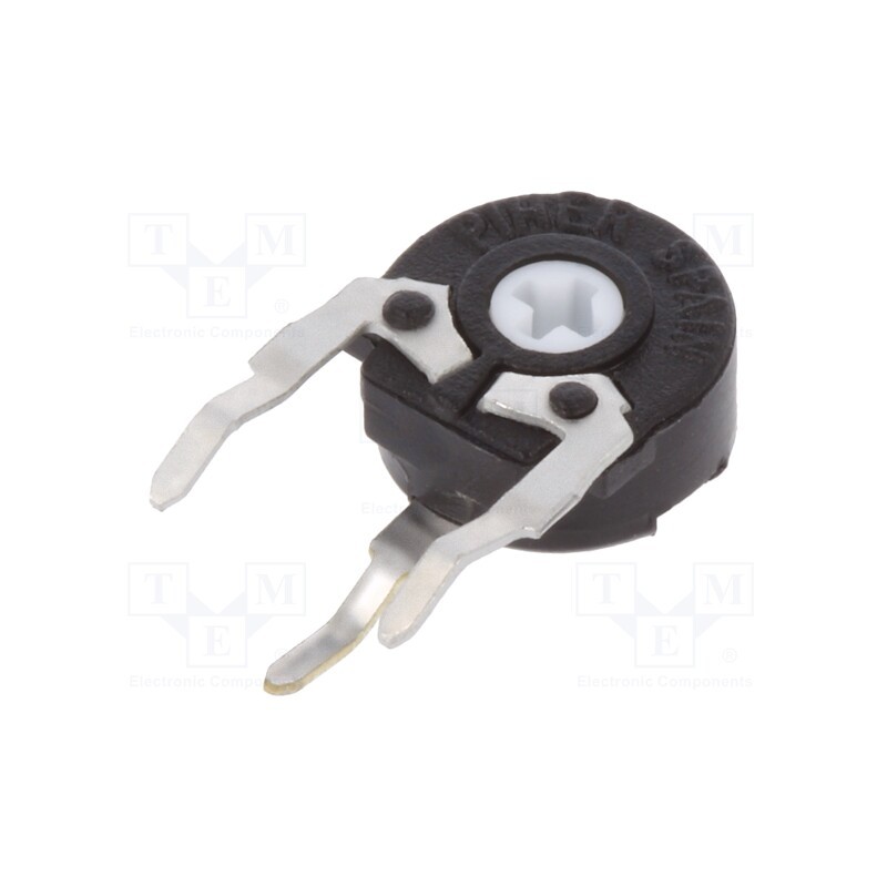2 pcs x PIHER - PT6KH253A2020 - Potentiometer: mounting, single turn,vertical, 25kΩ, 100mW, ±20%
