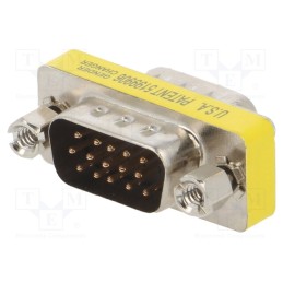 1 pcs x AKYGA - AK-AD-19 - Adapter, D-Sub 15pin HD plug,both sides