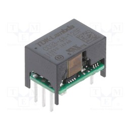 1 pcs x TDK-LAMBDA - CCG3-48-12SF - Converter: DC/DC, 3W, Uin: 18÷76V, Uout: 12VDC, Iout: 250mA, THT, CCG3