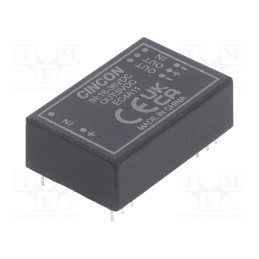 1 pcs x CINCON - EC4A11 - Converter: DC/DC, 5/6W, Uin: 18÷36V, Uout: 5VDC, Iout: 1A, DIP24, THT