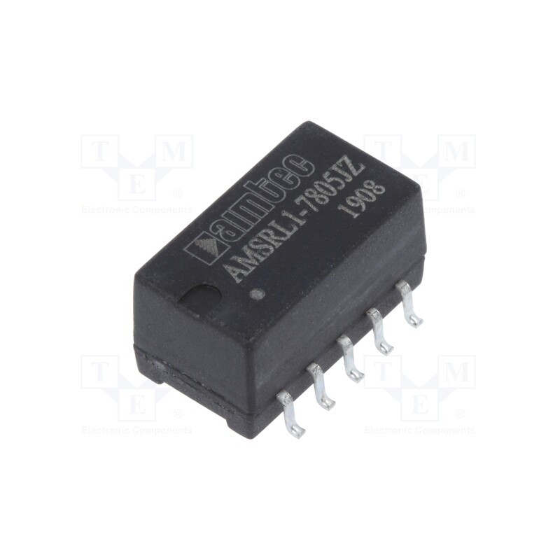 1 pcs x AIMTEC - AMSRL1-7805JZ - Converter: DC/DC, 5W, Uin: 8÷36V, Uout: 5VDC, Iout: 1A, SMD, SMT, AMSR