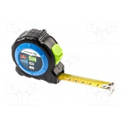 1 pcs x Hu00d6GERT TECHNIK - HT4M410 - Measuring tape, L: 5m, Width: 19mm, Class: II