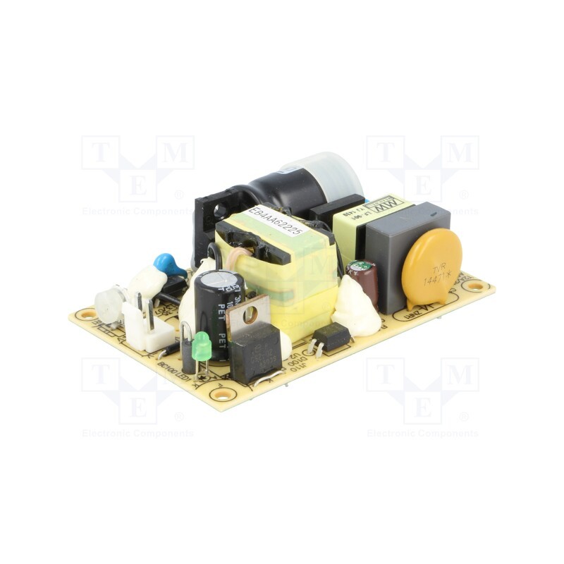 1 pcs x MEAN WELL - EPS-25-36 - Power supply: switched-mode, open, 25.2W, 120÷370VDC, 85÷264VAC