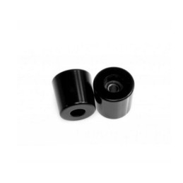Set of elastomers for anti-vibration handlebars, 2 pcs, black