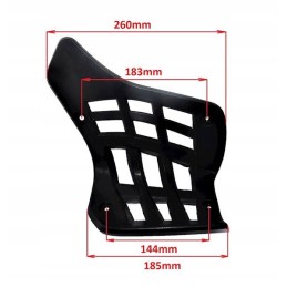 Plastic footrest atv 110 125 right