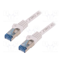 1 pcs x LOGILINK - CQ4051S - Patch cord, S/FTP, 6a, stranded, Cu, LSZH, white, 2m, 26AWG