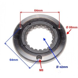 Bashan atv 200 250 bendix unidirectional wheel