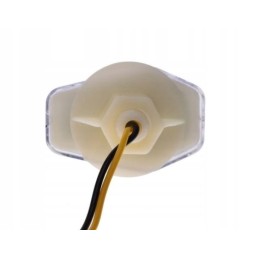 ATV turn signal set, white LED lens
