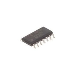 1 pcs : 74HC00D - Logic Gates Pb-F 74HC CMOS logic IC series SOIC Quad 2-Input NAND Gate