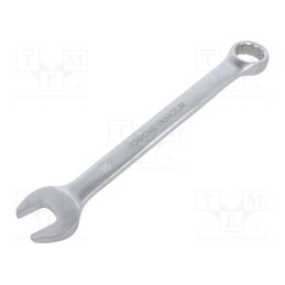 1 pcs x PG TOOLS - PGT107 - Wrench, combination spanner, 15mm, Chrom-vanadium steel, satin