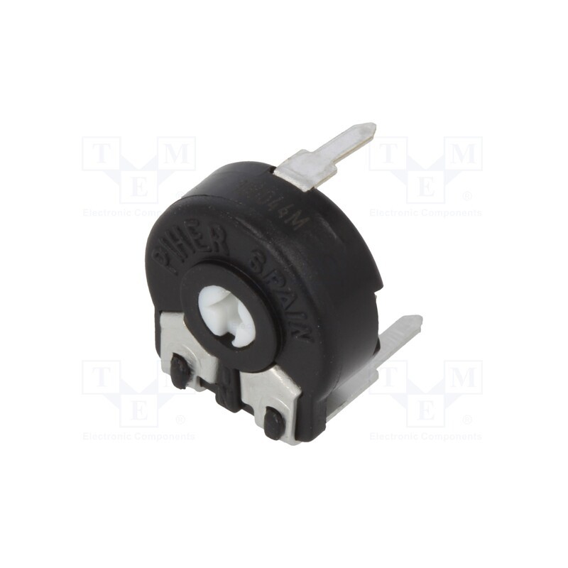 2 pcs x PIHER - PT10LV10-101A2020-PM-S - Potentiometer: mounting, single turn,horizontal, 100Ω, 150mW