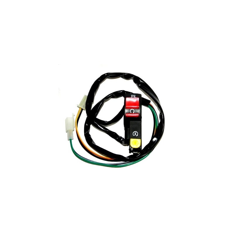 Cross switch, ignition switch, ignition stop