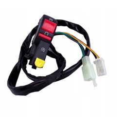 Cross switch, ignition switch, ignition stop