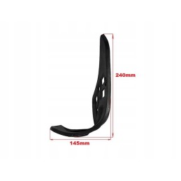 Plastic footrest step ATV 110 125 left