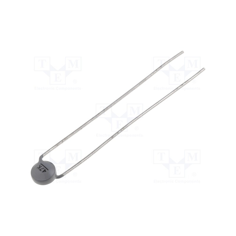 2 pcs x EPCOS - B57164K0473K000 - NTC thermistor, 47kΩ, THT, -55÷125°C, 450mW