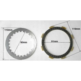 200cc ATV clutch discs for Loncin quad