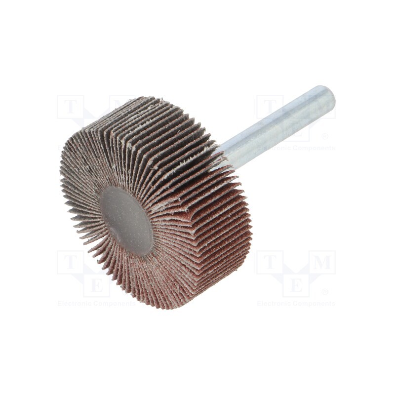 1 pcs x PG PROFESSIONAL - RG.082 - Wheel, Granularity: 120, Mounting: rod 6mm, with lever, Ø40x15mm