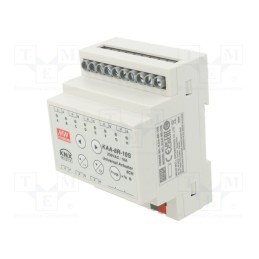 1 pcs x MEAN WELL - KAA-8R-10S - Universal controller, KAA, for DIN rail mounting, 21÷31VDC, IP20