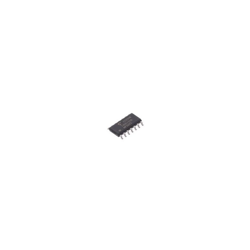 1 pcs : 74HC125D - Registers SOIC-14 QUAD BUS BUFFER