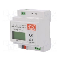 1 pcs x MEAN WELL - KDA-64 - Converter KNX-DALI, for DIN rail mounting, 110÷240VAC, IP20