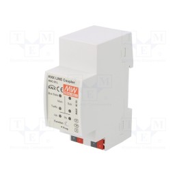 1 pcs x MEAN WELL - KSC-01L - Coupler/repeater, for DIN rail mounting, 21÷30VDC, IP20, -5÷45°C