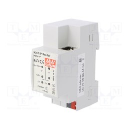 1 pcs x MEAN WELL - KSR-01IP - Router, for DIN rail mounting, 21÷30VDC, IP20, -5÷45°C
