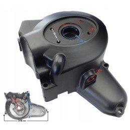 Left engine cover 6 coils quad atv 110 125