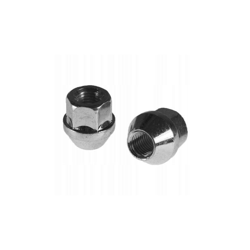 Conical through nut for spacers and aluminum rims m12x1 5