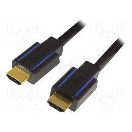 1 pcs x LOGILINK - CHB004 - Cable, HDCP 2.2,HDMI 2.0, HDMI plug,both sides, 1.8m, black
