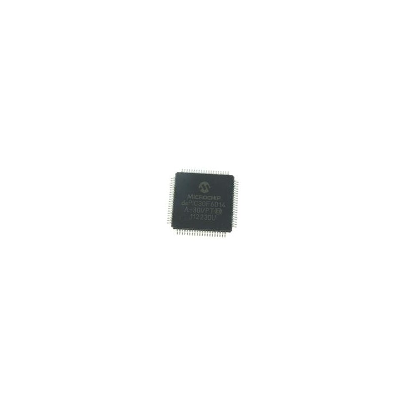1 pcs : dsPIC30F6014A-30I/PT - Digital Signal Processors & Controllers - DSP, DSC 30MIPS 144 KB