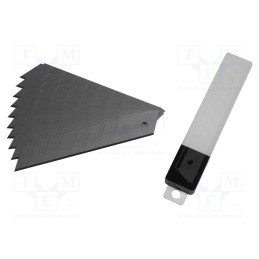 1 set x BERNSTEIN - 5-518 - Blade, L: 110mm, BRN-5-517,BRN-5-519, W: 18mm, 10pcs.