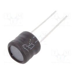 2 pcs x FERROCORE - COIL0807-4.7 - Inductor: wire, THT, 4.7mH, 220mA, ±10%, Ø9.5x8.5mm, vertical