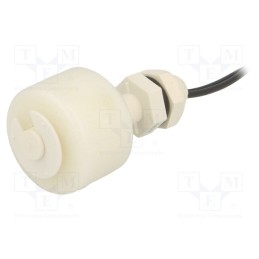 1 pcs x MEDER - LS01-1A66-PP-2000W - Sensor: liquid level, -20÷90°C, OUT: SPST-NO, lead 2m, 0.5A, 10W