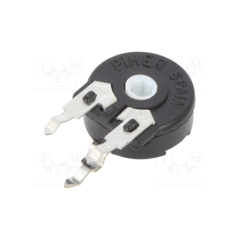 2 pcs x PIHER - PT10MH10-503A1010-PM-S - Potentiometer: mounting, single turn,vertical, 50kΩ, 150mW, ±10%