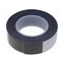 1 rol x SCAPA - SCAPA-2501-19-3 - Tape: self-amalgamating, black, 19mm, L: 3m, Thk: 500um, -40÷90°C