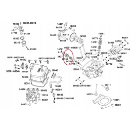 Valve spring kymco kxr mxu maxxer 250 300