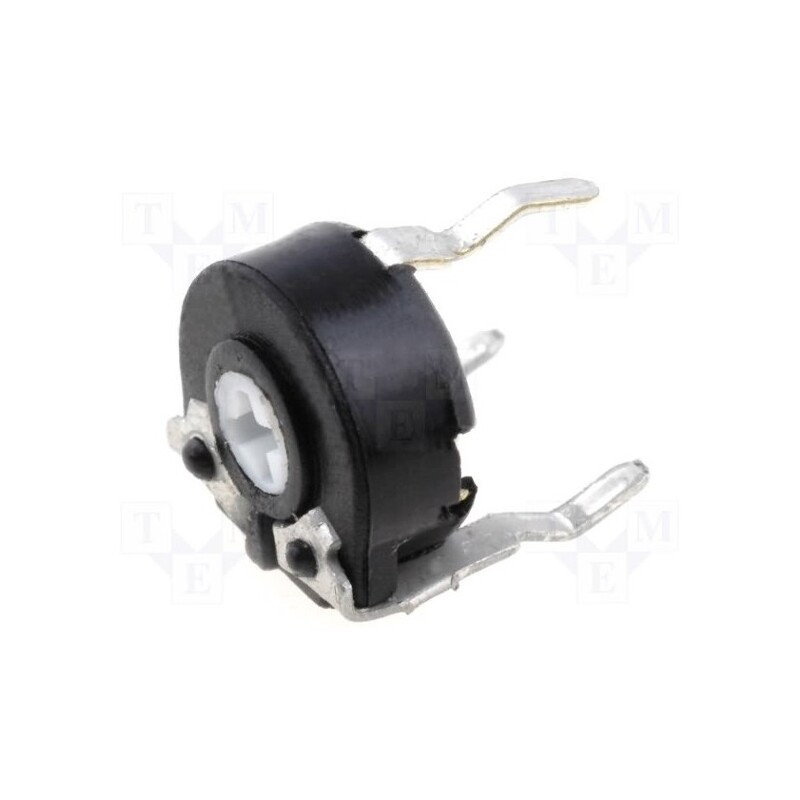 2 pcs x PIHER - PT6KV105A2020 - Potentiometer: mounting, single turn,horizontal, 1MΩ, 100mW, ±30%