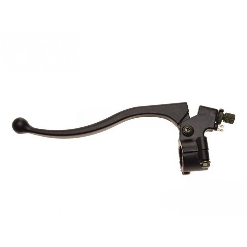 The left clutch lever of the body of the ATV Bashan BS 250 5s