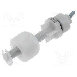 1 pcs x MEDER - LS02-1B66-PA-500W - Sensor: liquid level, -20÷90°C, OUT: SPST-NC, lead 0,5m, 0.5A, 10W