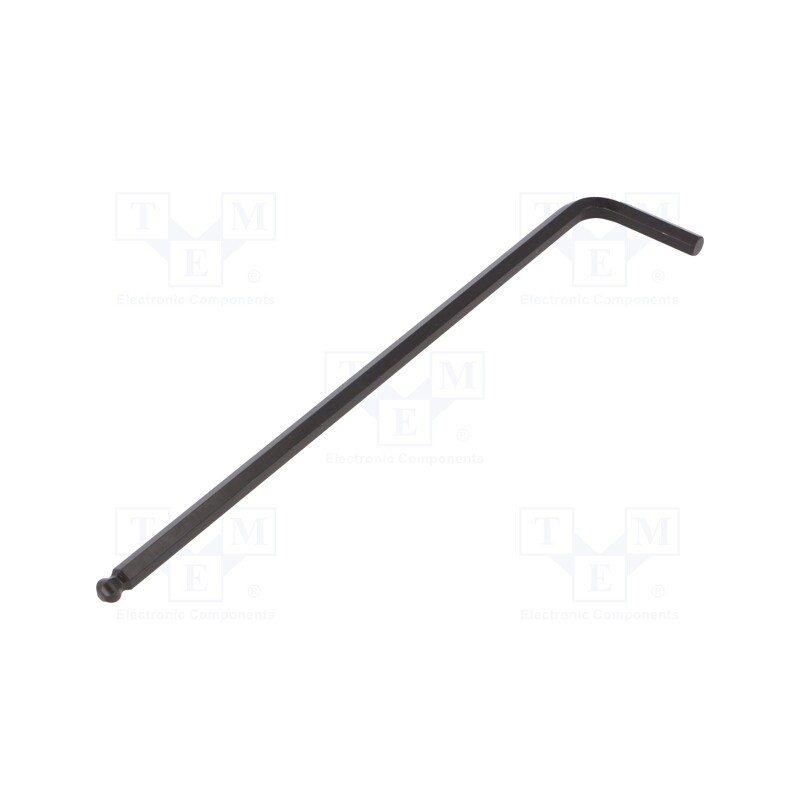 1 pcs x WIHA - 1426 - Wrench, inch,hex key,spherical, HEX 3/16', Overall len: 163mm