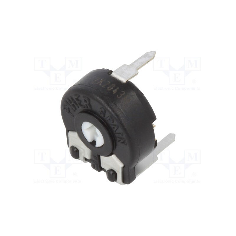 2 pcs x PIHER - PT10LV10-222A2020-PM-S - Potentiometer: mounting, single turn,horizontal, 2.2kΩ, 150mW