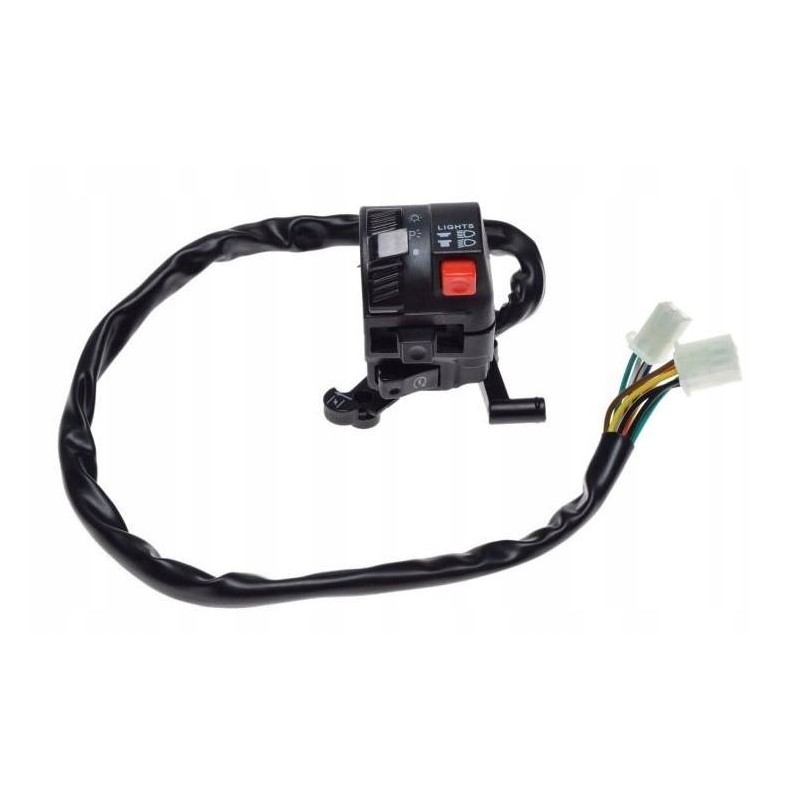 Combination light switch for quad atv 6 4 pin