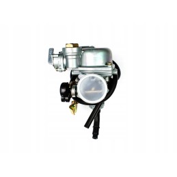 Carburetor with tap atv 110cc pz19 choke cable motogeneric