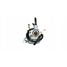 Carburetor with tap atv 110cc pz19 choke cable motogeneric