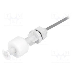 1 pcs x MEDER - LS02-1B85-PP-5000W - Sensor: liquid level, -20÷90°C, OUT: SPST-NC, lead 5m, 500mA, 10W