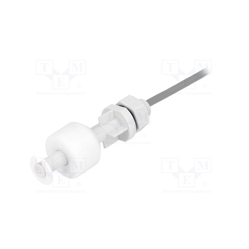 1 pcs x MEDER - LS02-1B85-PP-5000W - Sensor: liquid level, -20÷90°C, OUT: SPST-NC, lead 5m, 500mA, 10W