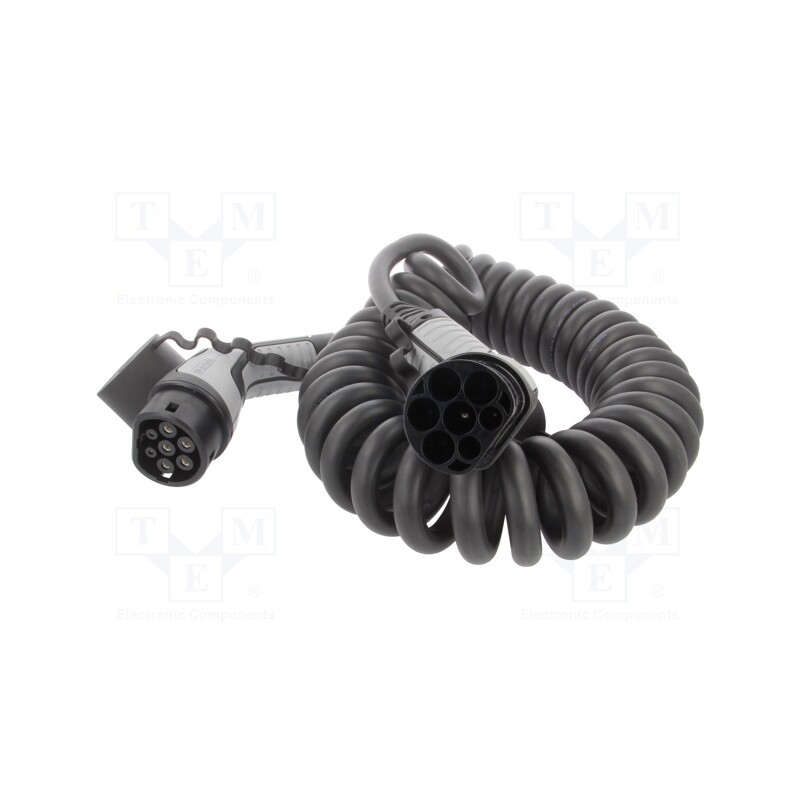 1 pcs x PHOENIX CONTACT - 1627136 - Cable: eMobility, 1x0.5mm2,5x6mm2, 480V, 26.6kW, IP44, 4m, 32A